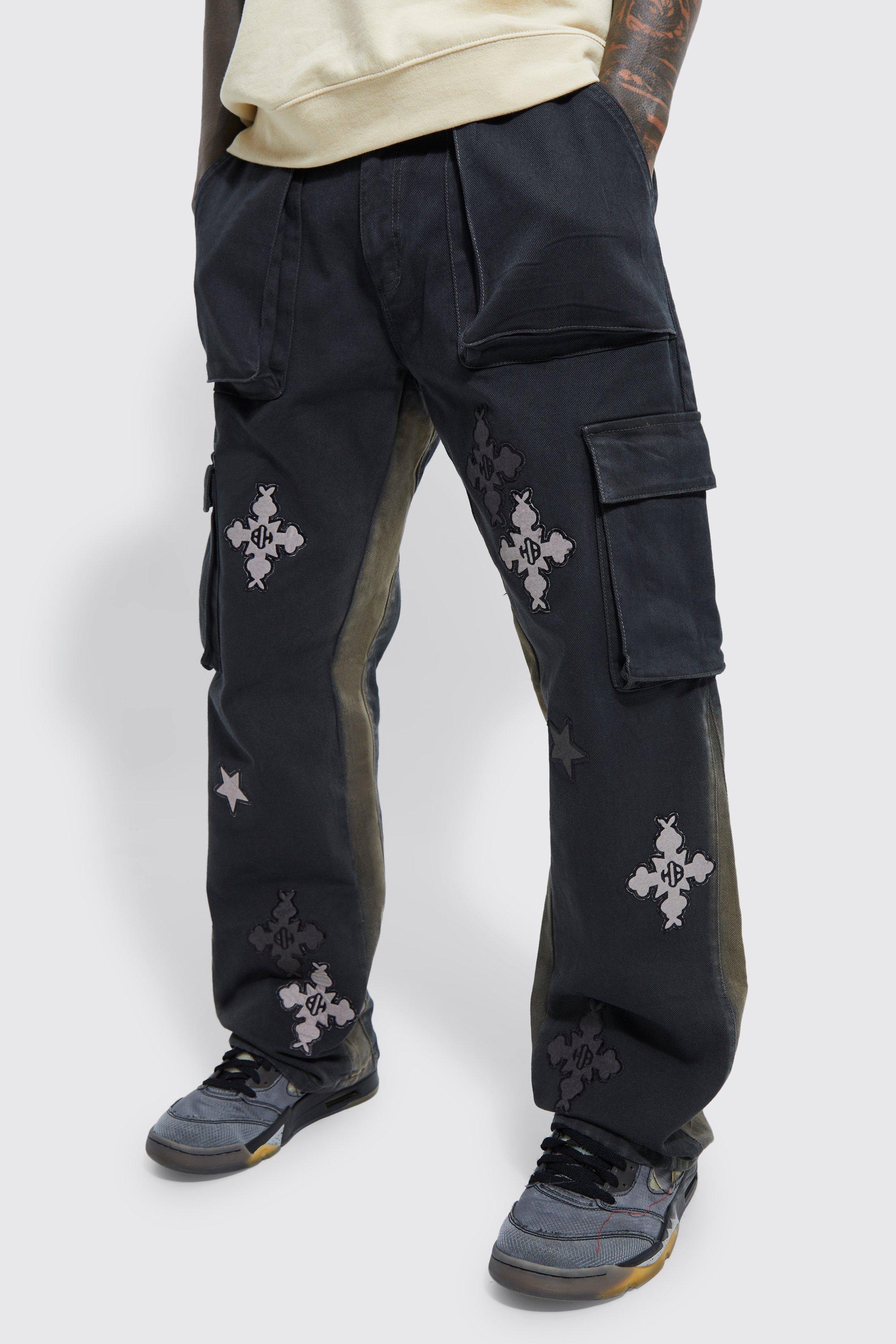 human made CROPPED CARGO PANTS Heart-